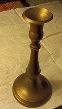 MASSIVER❤️MESSING KERZENSTÄNDER💋 VINTAGE STIL🥰 19,2cm SAMMELWÜRDIG 70er