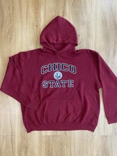 Vintage Chico State Hoodie Rot