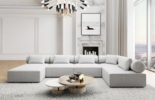 Sofa leder wohnlandschaft - sofa,