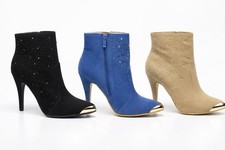 Damen Designer Stiefelette