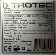 Luftkühler Ventilator Air