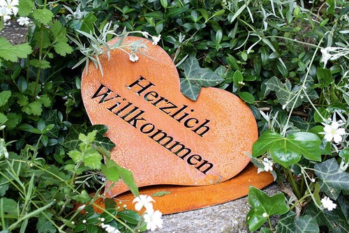 Herzlich willkommen - herzlich,