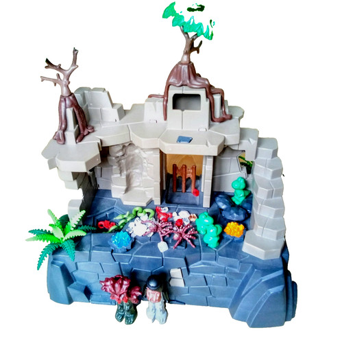 Playmobil ruine mit vielen - mit,
