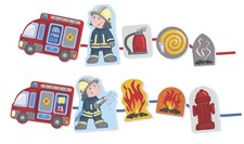 Fädelspiel Feuerwehr | Spiel