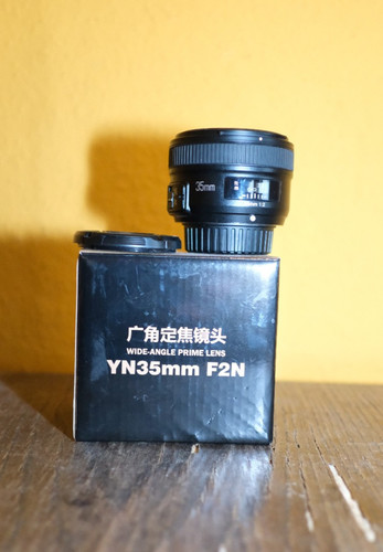 Yongnuo 35mm f2n - yn, f2.0