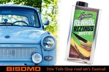 Schmitt 2Takt Motoröl Mischöl Rizinus 1L Rennöl Simson Trabant Wartburg Oldtimer