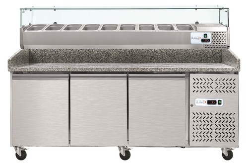 Pizzatisch pizzakühltisch mit - pizzatisch,