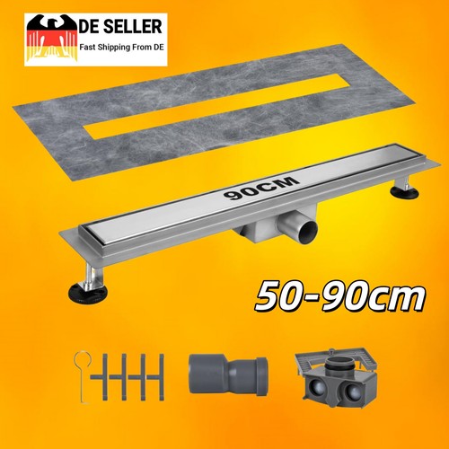 90cm duschrinne s304 - 50-90cm,