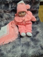 Overall, Mütze und Poncho