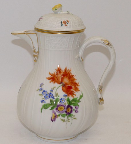 Meissen porzellan kaffeekanne - porzellan,