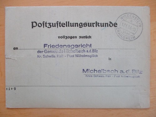 Landpoststempel - (1904),