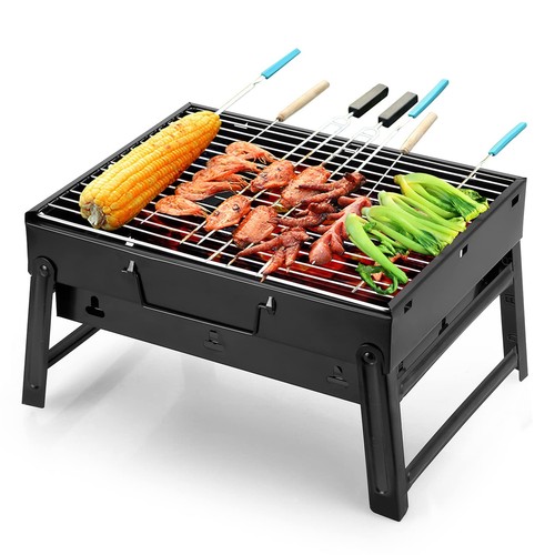 Mini holzkohlegrill camping - holzkohlegrill,