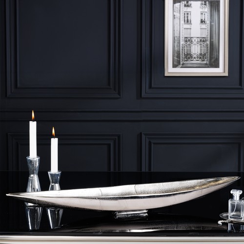 Deko schale silver gold leaf - deko,
