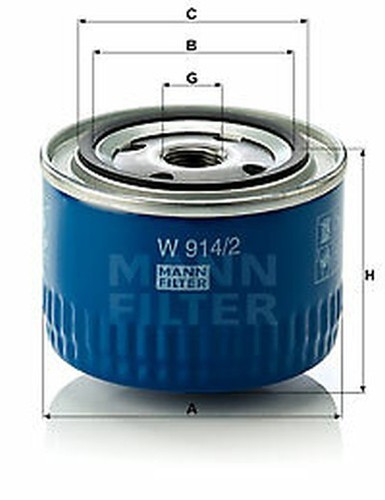 Mann filter 914 2 - mann-filter, 914/2