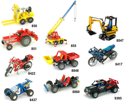 Lego technic konvolut - konvolut, 10