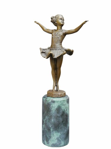 Bronze figur skulptur - bronze,