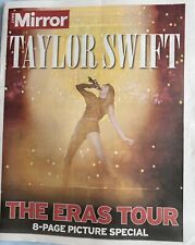Taylor Swift Eras Tour UK Newspaper Pullout Picture Special Clippings Cuttings