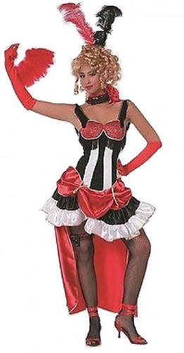 Saloonlady cancan kostüm - saloonlady,