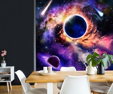 3D Blau Planet Q3438 Tapete