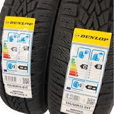 Winterreifen Renault Twingo III DUNLOP 165 65 + 185 60 R15 vier Stück Fabrikneu