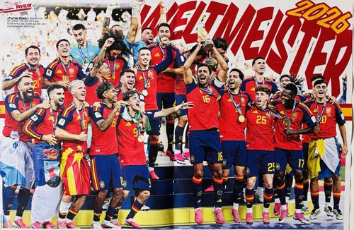 Poster spanien weltmeister - poster,
