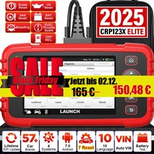 Launch CRP123X V2.0 Profi Auto Diagnosegerät KFZ OBD2 Scanner Fehlerauslesegerät
