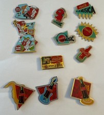Coca cola pins musik - cola,