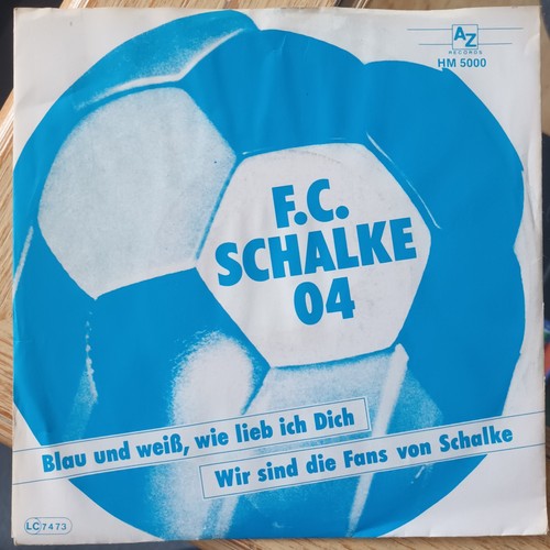 Schalke blau und weiss - -,