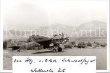E172 Foto Wehrmacht Archiv Repro Luftwaffe Flugzeug Wekusta Kreta Ju88 camo TARN