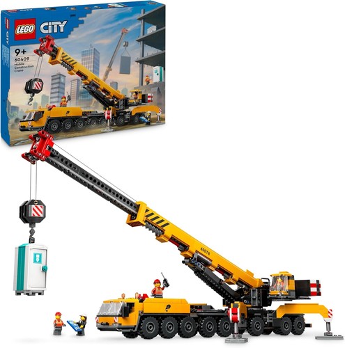Lego city mobiler - lego, baukran