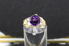 Amethyst-Brillantring