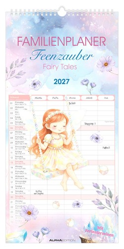 Familienplaner feenzauber 2027 - familienplaner,