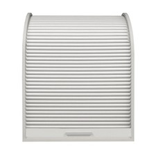 Jalousieschrank - weiß matt -