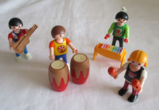 Playmobil aus Set 4329 - Schulband Gitarre Rasseln Xylophon Bongotrommeln