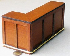 Puppenhaus gebeiztes holz - puppenhaus,