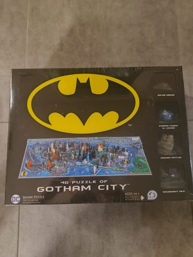 Batman cityscape puzzle - batman, 4d