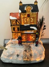 LED Weihnachts Stadt Szene -