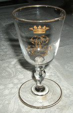 Antikes trinkglas 1850 - trinkglas, um