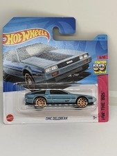 DMC DeLorean  - The 80 - 8/10  von Hot Wheels  - Modellauto (K2)