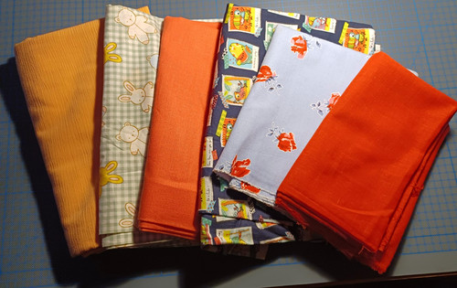 Stoffpaket mehrfarbig - 2,