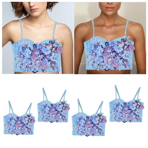 Pailletten crop top - bh,