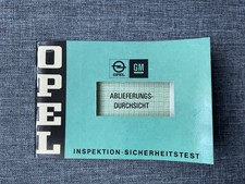 Opel Bedford Blitz Serviceheft