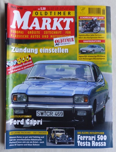Oldtimer markt heft 1999 - oldtimer,