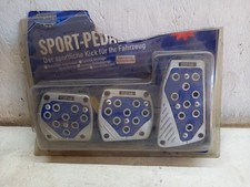 Eufab Sportpedale Pedalerie Alu Pedal Auflage Pedalerie VW Polo 6N Golf 3 2