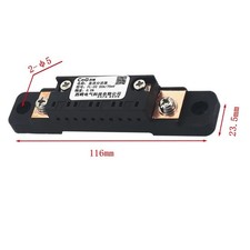 Hochgenauer DC Shunt Widerstand mit Basis 75mV Spannungsabfall einfache Installa