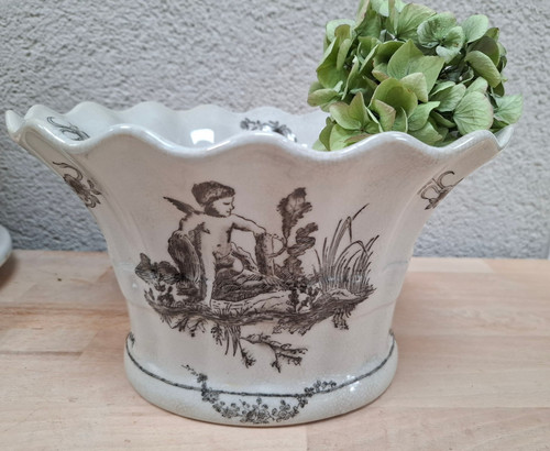 Antiker cache pot übertopf - pot,