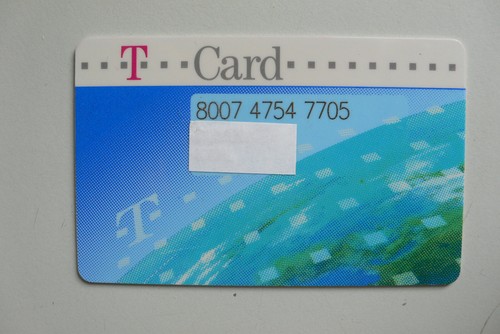 Telekom card - telekom,, t-card