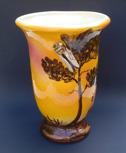 Handbemalte vase aus - handbemalte,
