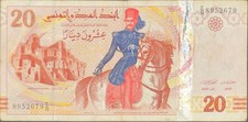 Tunesien Banknote 20 Dinar