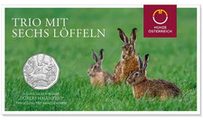 5 Euro Dürers Hasentrio
